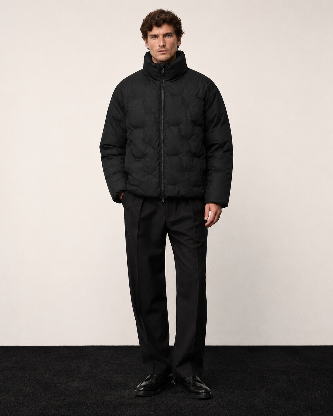 Men’s Lightweight Short Down Jacket