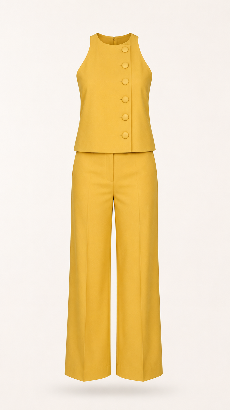 Women’s French-Inspired Halter Two-Piece Set