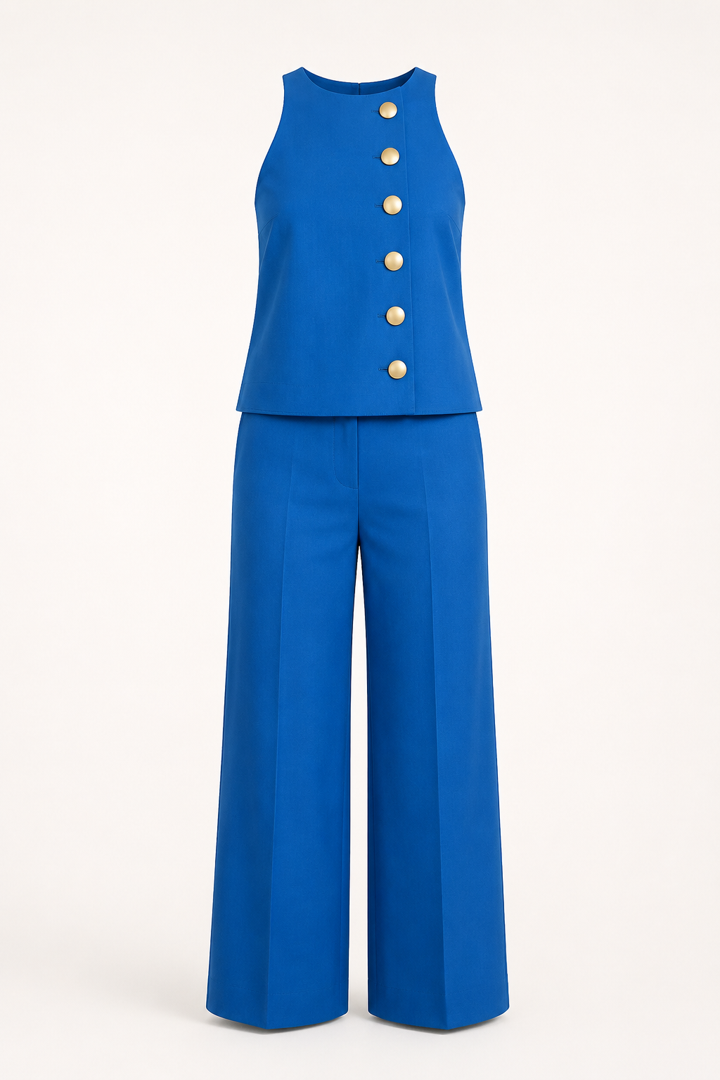 Women’s French-Inspired Halter Two-Piece Set