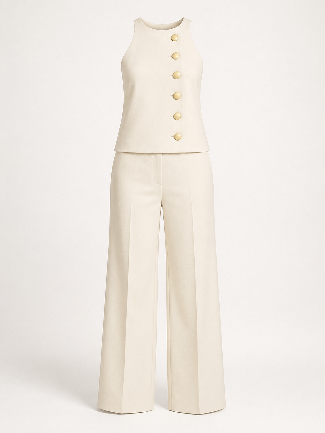 Women’s French-Inspired Halter Two-Piece Set
