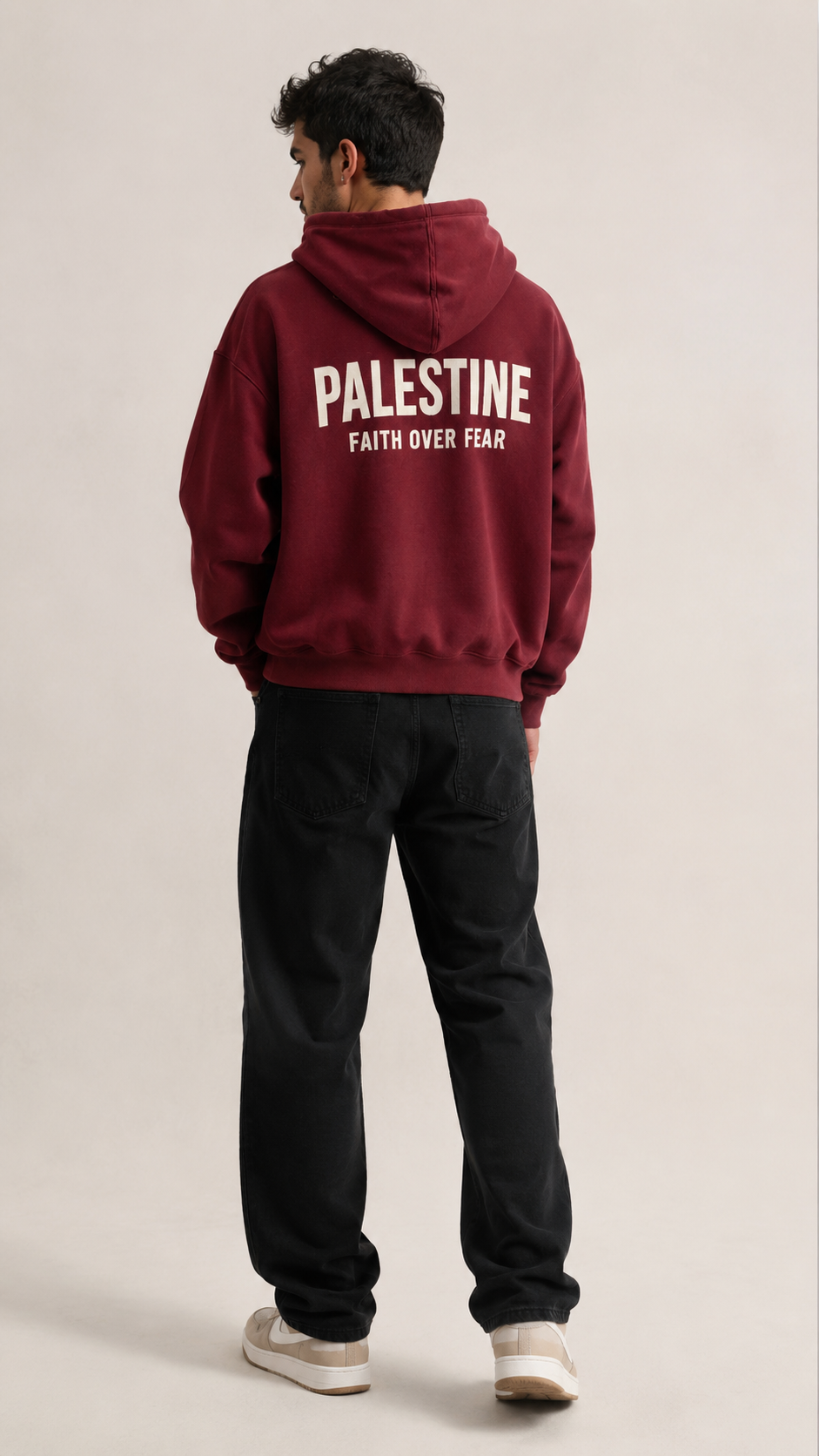 Unisex Relaxed-Fit Hooded Sweatshirt