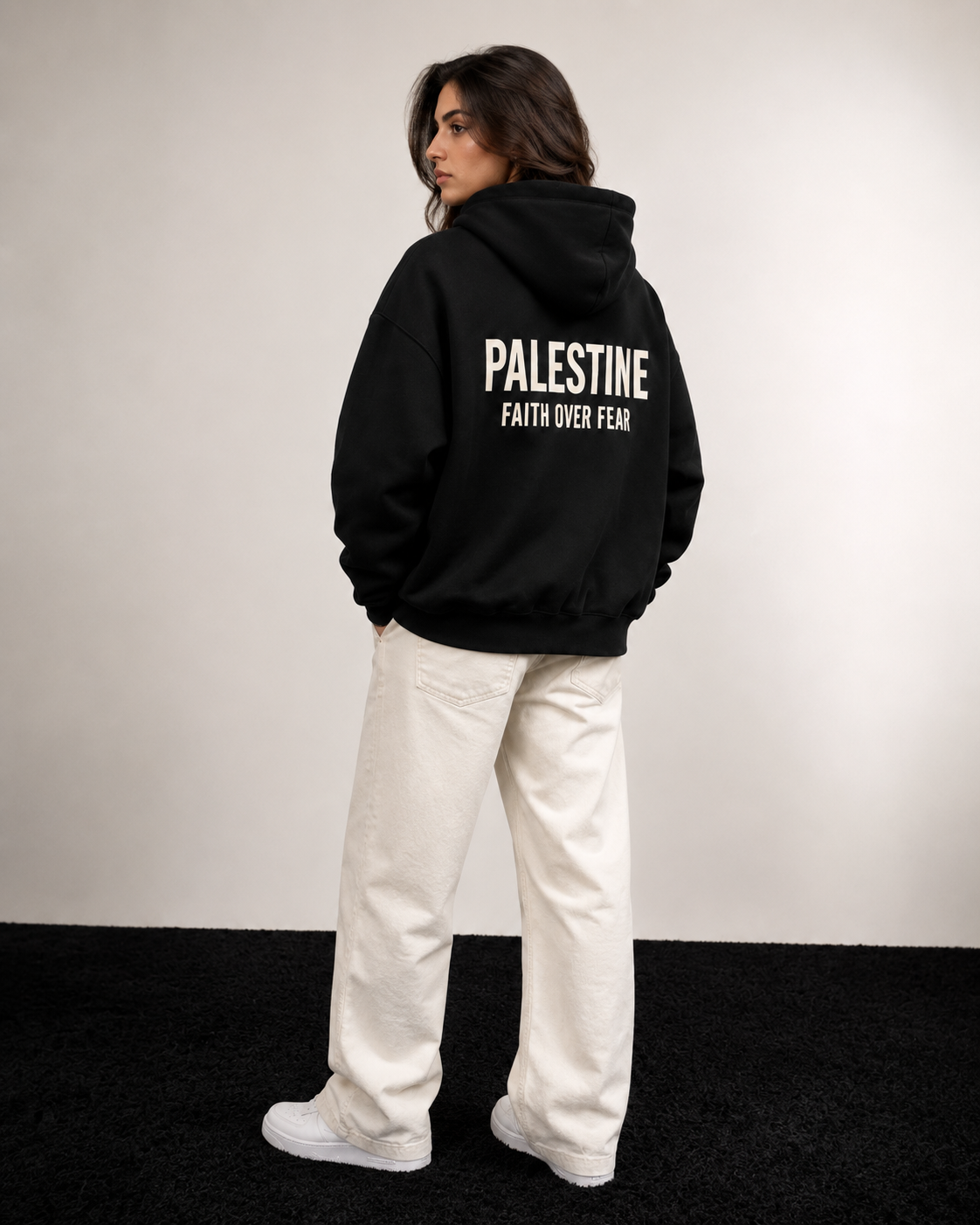 Unisex Relaxed-Fit Hooded Sweatshirt