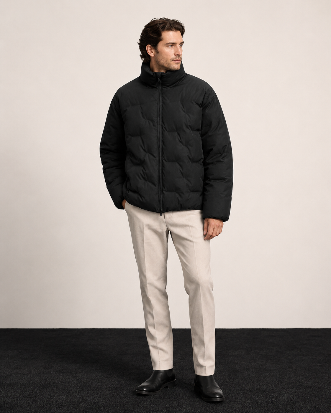 Men’s Lightweight Short Down Jacket