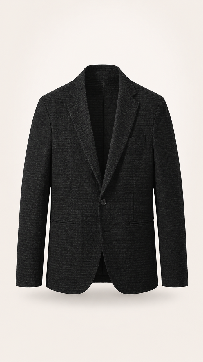 Loose-fit Casual Minimalist Mens Blazer