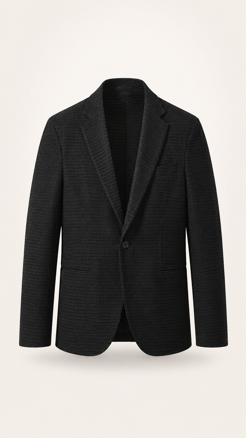 Loose-fit Casual Minimalist Mens Blazer
